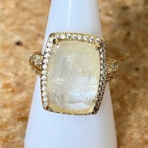 BP Mental Health RG88736 Hope is A Beautiful Thing Gold Ring